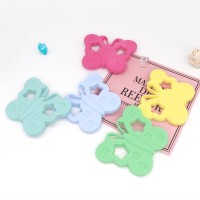 2019 Factory Hot Selling Baby Teether Food Grade Silicone Teether Necklace