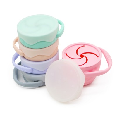 water leaf no spill collapsible baby food snacks silicone baby cups foldable kids toddler silicone baby snack cup